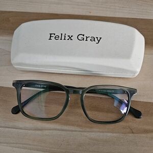 Felix Gray Blue Light Blocking Glasses - Nash Style In Artichoke - Unisex